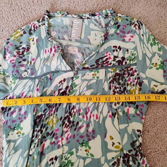 Dolan Multi Color Dress with Belt Size 8 - Picture 6 of 10